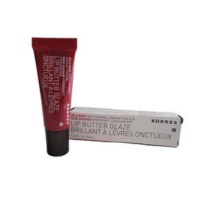 Korres WILD ROSE Lip Butter Glaze .34oz/10ml NEW with Box Rare & HTF